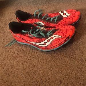 Saucony women's distance spikes size 9.5